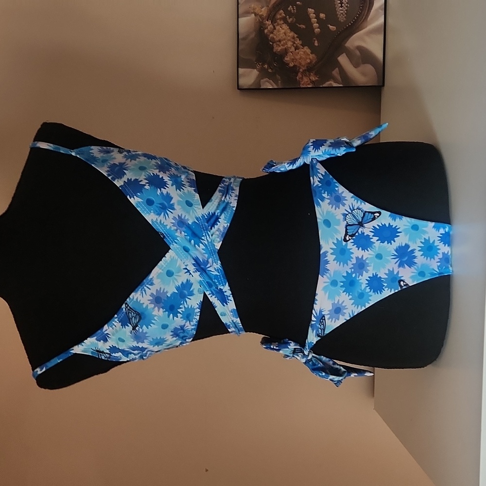 Blue CIMI bikini. Size Small